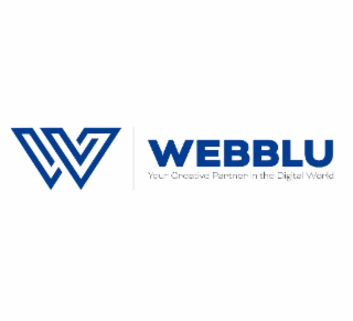 W WEBBLU YOUR CREATIVE PARTNER IN THE DIGITAL WORLD