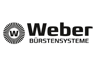 W WEBER BÜRSTENSYSTEME logo