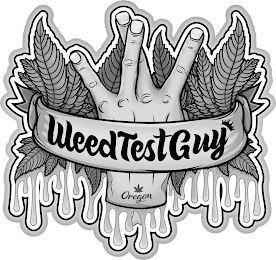 W WEED TEST GUY OREGON logo
