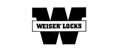 W WEISER'LOCKS logo