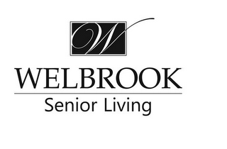 W WELBROOK SENIOR LIVING logo