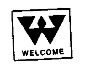 W WELCOME logo