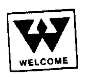 W WELCOME logo