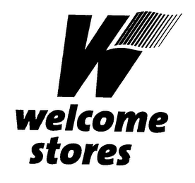 W WELCOME STORES logo