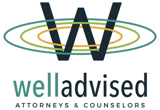 W WELLADVISED ATTORNEYS AND COUNSELORS logo