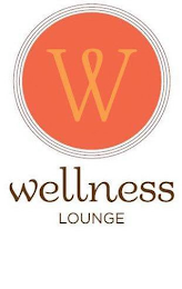 W WELLNESS LOUNGE logo