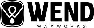W WEND WAXWORKS logo