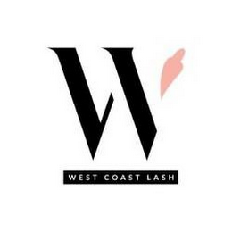 W WEST COAST LASH logo