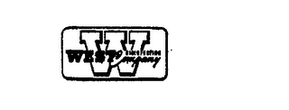 W WEST DISINFECTING COMPANY logo