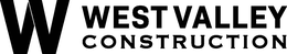 W WEST VALLEY CONSTRUCTION logo