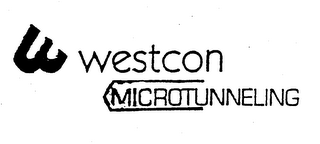 W WESTCON MICROTUNNELING logo