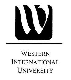 W WESTERN INTERNATIONAL UNIVERSITY logo