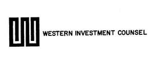 W WESTERN INVESTMENT COUNSEL logo