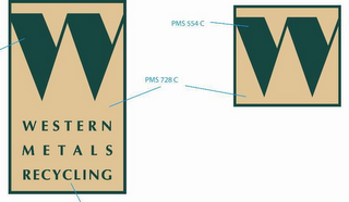 W WESTERN METALS RECYCLING logo