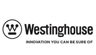 W WESTINGHOUSE INNOVATION YOU CAN BE SURE OF logo