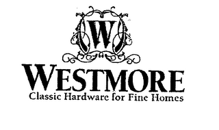 W WESTMORE CLASSIC HARDWARE FOR FINE HOMES logo