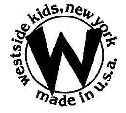 W WESTSIDE KIDS, NEW YORK MADE IN U.S.A. logo