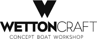 W WETTONCRAFT CONCEPT BOAT WORKSHOP logo