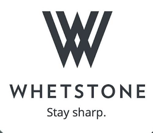 W WHETSTONE STAY SHARP. logo