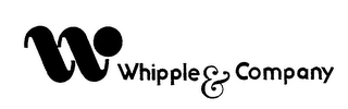 W WHIPPLE & COMPANY logo