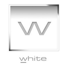 W WHITE logo