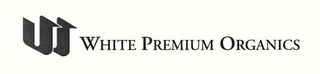 W WHITE PREMIUM ORGANICS logo