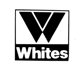 W WHITES logo