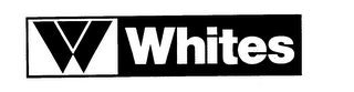 W WHITES logo