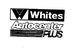 W WHITES AUTOCENTER PLUS logo