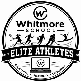 W WHITMORE SCHOOL ELITE ATHLETES W EDUCATION. FLEXIBILITY. EXCELLENCE. logo