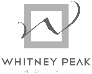 W WHITNEY PEAK HOTEL logo