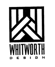 W WHITWORTH DESIGN logo