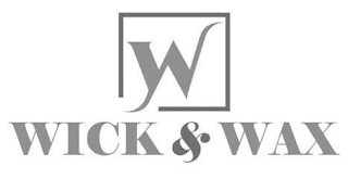 W WICK & WAX logo