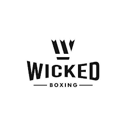 W WICKED BOXING logo