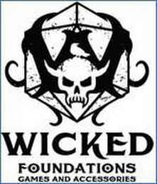 W WICKED FOUNDATIONS GAMES AND ACCESSORIES logo
