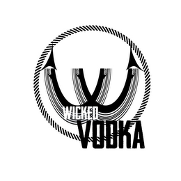 W WICKED VODKA logo
