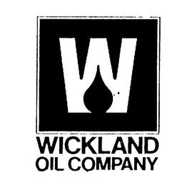 W WICKLAND OIL COMPANY logo