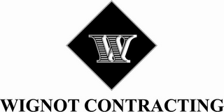 W WIGNOT CONTRACTING logo