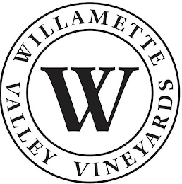 W WILLAMETTE VALLEY VINEYARDS logo