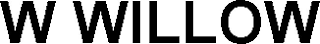 W WILLOW logo