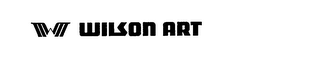 W WILSON ART logo