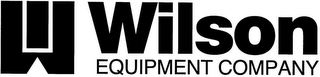 W WILSON EQUIPMENT COMPANY logo