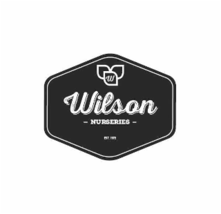 W WILSON NURSERIES EST. 1972 logo