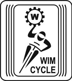W WIM CYCLE logo