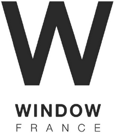 W WINDOW FRANCE logo
