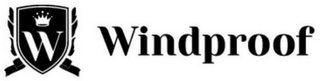 W WINDPROOF logo
