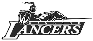 W WINDSOR LANCERS logo