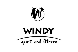 W WINDY SPORT AND FITNESS logo