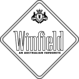 W WINFIELD AN AUSTRALIAN FAVOURITE logo