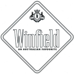 W WINFIELD AN AUSTRALIAN FAVOURITE logo